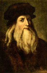 Dipinto - Autoritratto - Leonardo da Vinci - Firenze - Galleria degli Uffizi