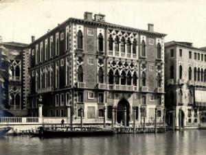 Venezia - Sestiere di S. Marco - Palazzo Cavalli - Franchetti - Facciata