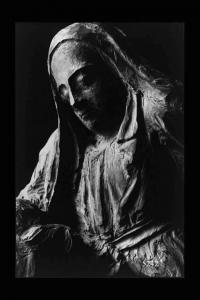 Avano di Tremenico - Bernardo Rubini - Scultura - Pietà o Madonna della Neve - Particolare