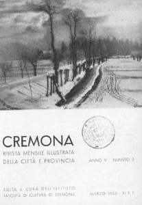 Rivista Cremona - Copertina