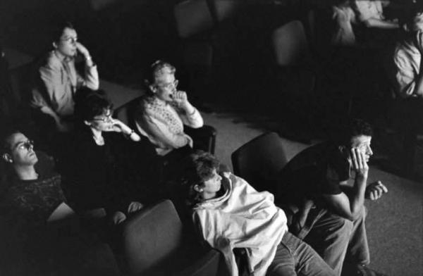 Cinema De Amicis: la sala durante una proiezione.