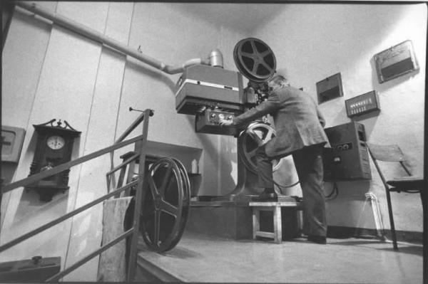 Cinema Palestrina: cabina di proiezione