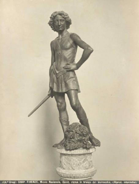 Scultura - David - Andrea Verrocchio - Firenze - Museo Nazionale del Bargello