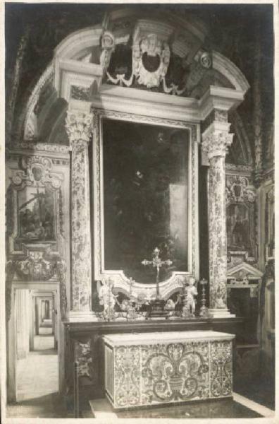 Altare - Pavia - Certosa - Chiesa - Cappella laterale