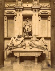 Monumento sepolcrale - Tomba di Giuliano de' Medici - Michelangelo Buonarroti - Firenze - Chiesa di S. Lorenzo - Cappella Medicea