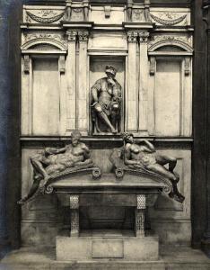 Monumento sepolcrale - Tomba di Lorenzo de' Medici - Michelangelo Buonarroti - Firenze - Chiesa di S. Lorenzo - Cappella Medicea