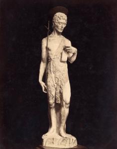 Scultura - Donatello - S. Giovanni Battista - Firenze - Museo Nazionale del Bargello