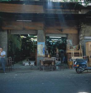 Palermo - Mercato delle pulci - Botteghe di rigattieri