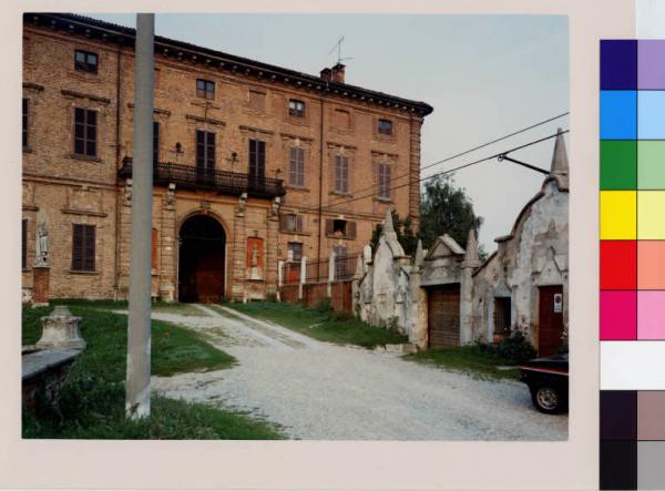 San Giuliano Milanese - Rocca Brivio - facciata principale