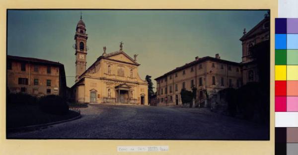 Meda - santuario del Crocifisso - chiesa di San Vittore - piazza Vittorio Veneto - villa Antona Traversi