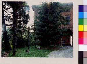 San Giuliano Milanese - Rocca Brivio - rocca Brivio - cortile - alberi