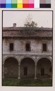 Lodi - convento degli Olivetani - chiostro - porticato