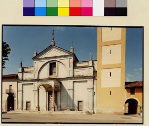 Lodi Vecchio - chiesa di San Pietro - facciata - campanile