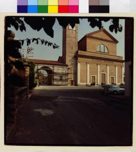 Nerviano - chiesa di Santo Stefano - piazza
