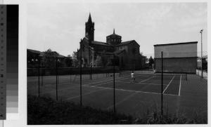 Bussero - chiesa dei Santi Nazario e Celso - campi da tennis