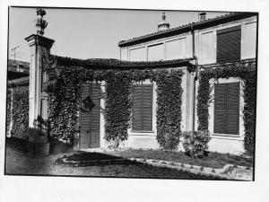Inzago - villa Gnecchi-Ruscone - ingresso - giardino