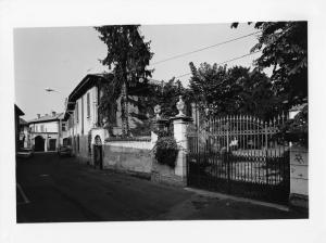 Inzago - villa Medici-Cornaggia - cancello