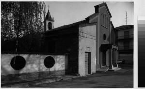 Rozzano - località di Cassino Scanasio - via Gramsci - chiesa di San Biagio