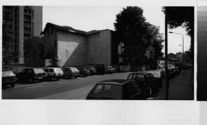 Sesto San Giovanni - via Puricelli Guerra - via Cavallotti - edificio a torre - edifici a blocco
