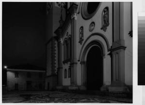 Basiano - chiesa di San Gregorio Magno - facciata - piazza