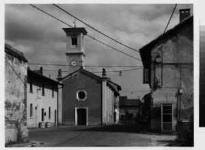 Buccinasco - via Marconi - centro storico - chiesa