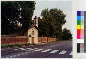 Cornaredo - frazione di S. Pietro all'Olmo - chiesa di San Rocco - strada