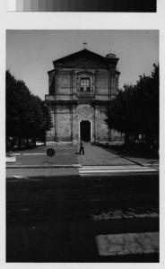 Binasco - chiesa parrocchiale dei Santissimi Stefano e Giovanni - piazza