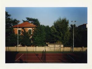 Garbagnate Milanese - casa Franchi-Greco - giardino - campo da tennis