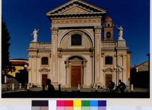 Vimercate - santuario Beata Vergine del Rosario - facciata