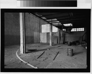 Paderno Dugnano - tessitura Crosio - interno del capannone