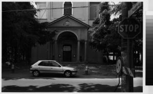 Ornago - chiesa della Beata Vergine al Lazzaretto - automobile