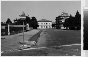 Limbiate - piazza della Repubblica - ex casa del Fascio - facciata