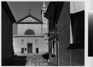 Robecchetto con Induno - località Malvaglio - chiesa di San Bernardo - facciata - campanile