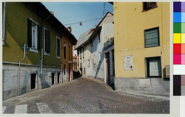 Boffalora sopra Ticino - via Trezzi - centro storico - abitazioni