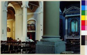Bovisio - Masciago - chiesa di San Pancrazio - interno - colonna - navata - altare