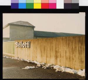 Barlassina - stabilimento Bellotti - mura di cinta - complesso industriale - neve