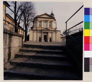 Aicurzio - chiesa di Sant'Andrea - scalinata - piazza