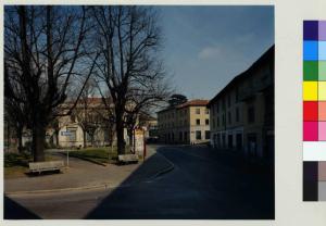 Carate Brianza - centro storico - piazza Cesare Battisti