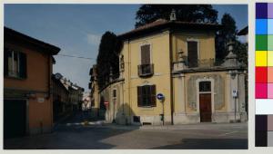 Carate Brianza - centro storico - piazza IV Novembre - villa Tagliabue Rossi