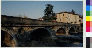 Carate Brianza - frazione di Agliate - fiume Lambro - ponte
