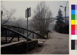 Carate Brianza - località di Realdino - fiume Lambro - ponte in ferro