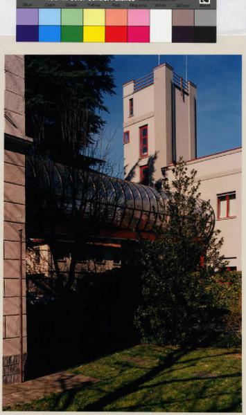 Lentate sul Seveso - palazzo Municipale - ponte - collegamento sopraelevato tra due edifici