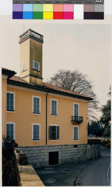Lentate sul Seveso - frazione di Copreno - via Trento - via Trieste - villa Clerici
