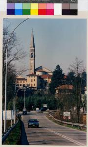 Lentate sul Seveso - cavalcavia - linea ferroviaria Milano-Como - chiesa