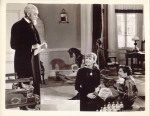 Scena del film "Anna Karenina" - regia Clarence Brown - 1935 - attori Greta Garbo e Freddie Bartholomew