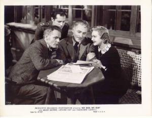 Scena del film "Figlio, figlio mio !" - regia di Charles Vidor - 1940 - attori Brian Aherne e Madeleine Carroll