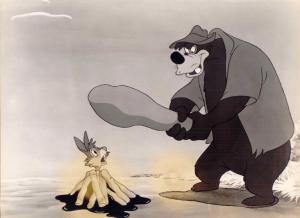 Fotogramma di una sequenza animata tratta dal film "I racconti dello zio Tom" - regia di Harve Foster e Wilfred Jackos - 1946