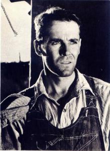 Scena del film "Furore" - regia John Ford - 1940 - attore Henry Fonda