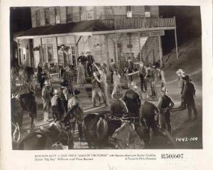 Scena del film "Man of the Forest " - regia Henry Hathaway - 1933