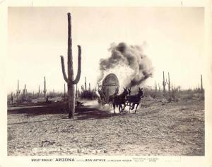Scena del film "Arizona" - regia Wesley Ruggles - 1940